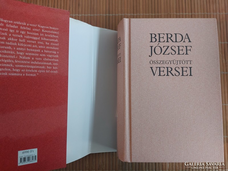 The collected poems of József Berda. HUF 2,900