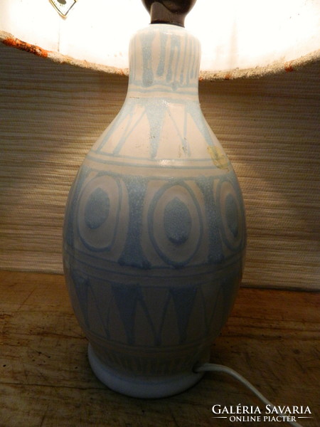 Retro craftsman ceramic lamp