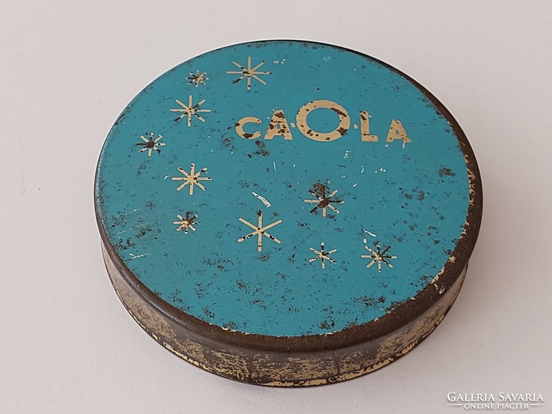 Old metal box caola bip powder cream box