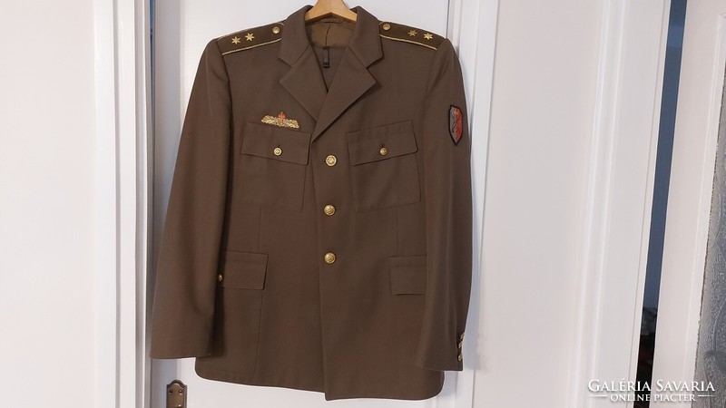 (K) retro uniform of First Lieutenant mh István Bocskai Rifle Brigade. Dimensions in the photos.