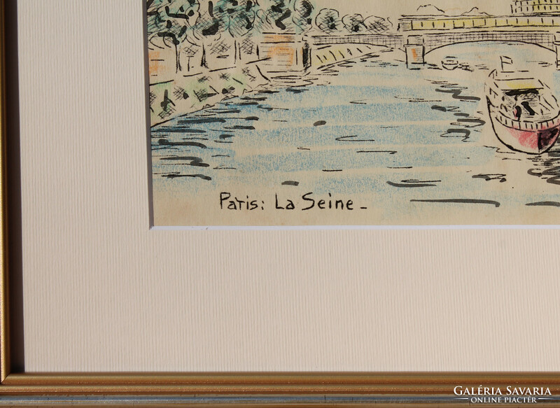 G Le Garrec: Párizs, Szajna