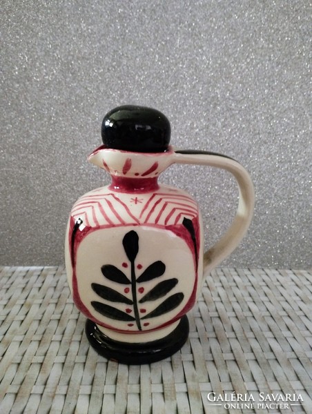Ceramic flask (helen kahlin 96')