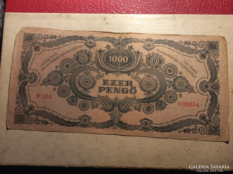 1945-ös 1000 Pengő viszonylag alacsony sorszámú