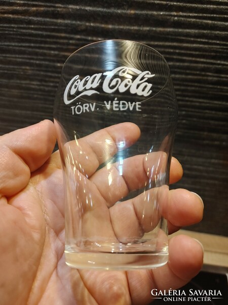 1 antique coca cola glass