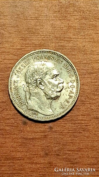 1 korona 1915 KB Ferenc József ezüst