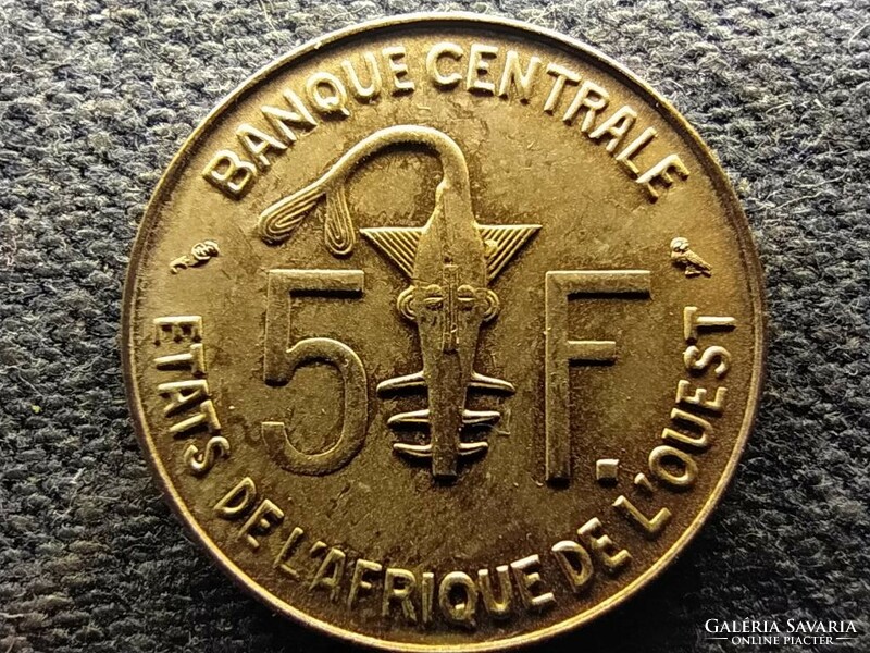 Nyugat-Afrikai Államok 5 Frank 1972 (id74226)