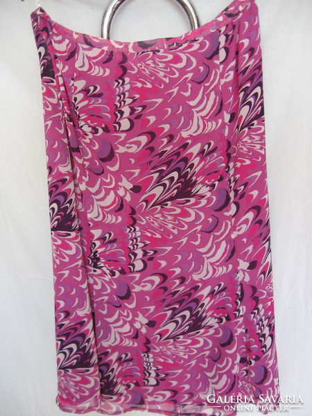 Abstract patterned purple skirt conceptual 54's
