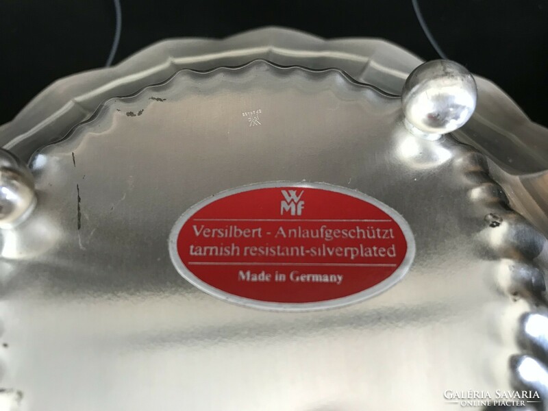 Silver-plated WMF bowl, diameter 23 cm, height 6.5 cm