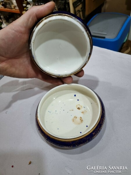 Régi Hollóházi porcelán bonbonier