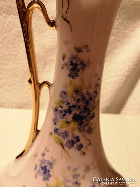 Marked, numbered Czeslovak, porcelain jug, decanter, vase, pourer.