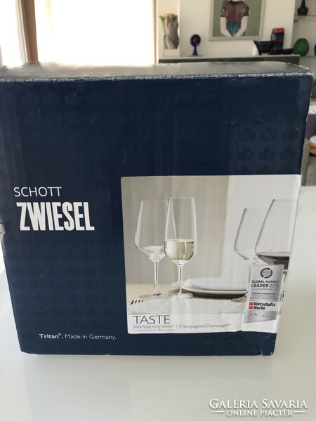 Schott Zwiesel champagne glasses, Tritan, 6 pcs