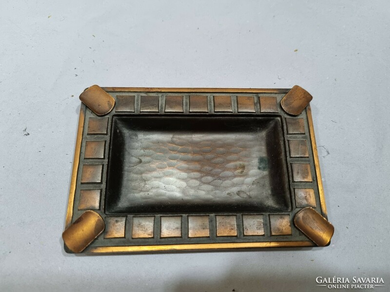 Industrial copper ashtray