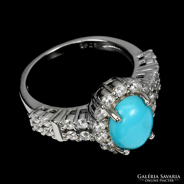 54 And real turquoise 925 silver ring