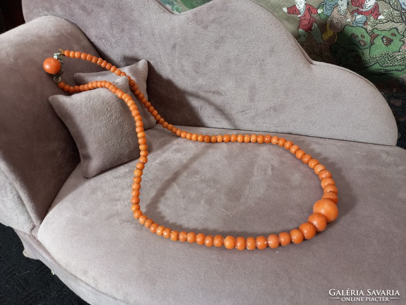 Antique coral necklace