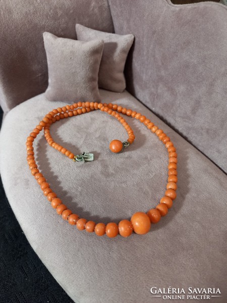 Antique coral necklace