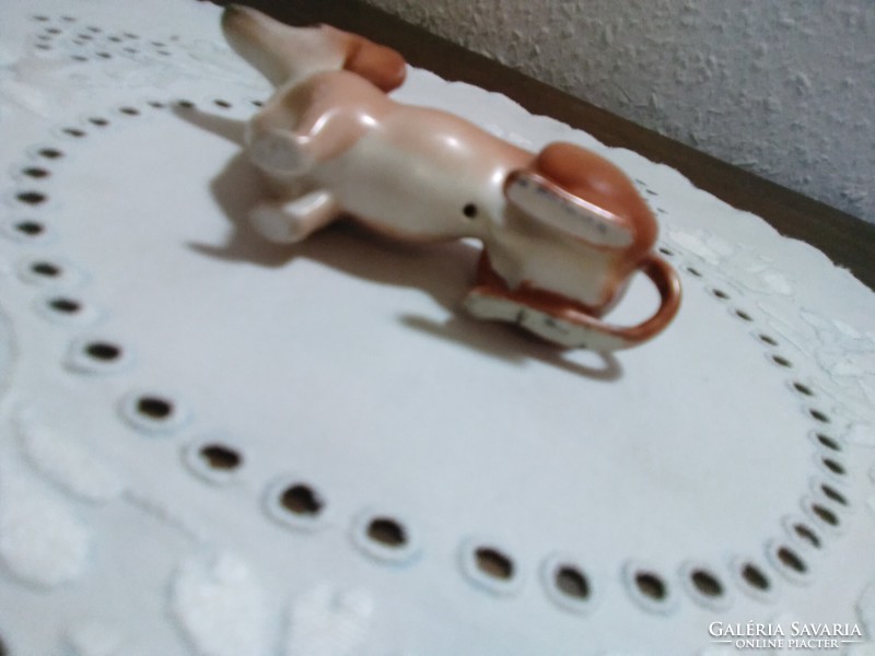 Aquincum porcelain dachshund