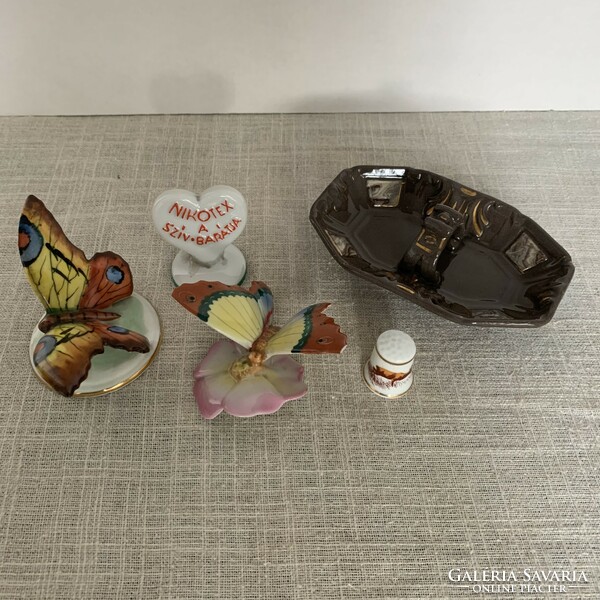 Mini porcelain figurines and accessories