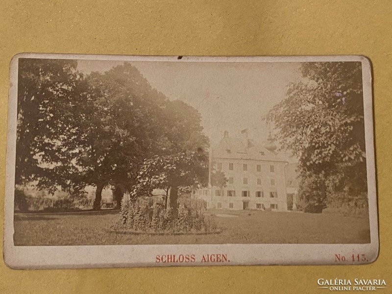 Schloss aigen no:115 maker baldi & würthle ca 1880-1890 salzburg