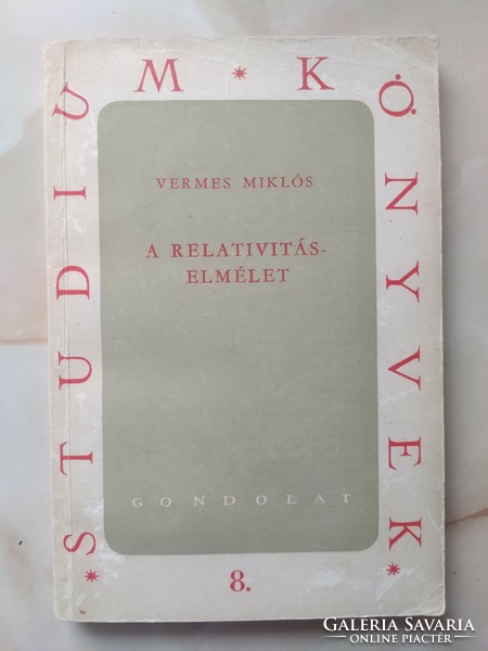 Vermes Miklós: A relativitáselmélet (RITKA) 1500 Ft