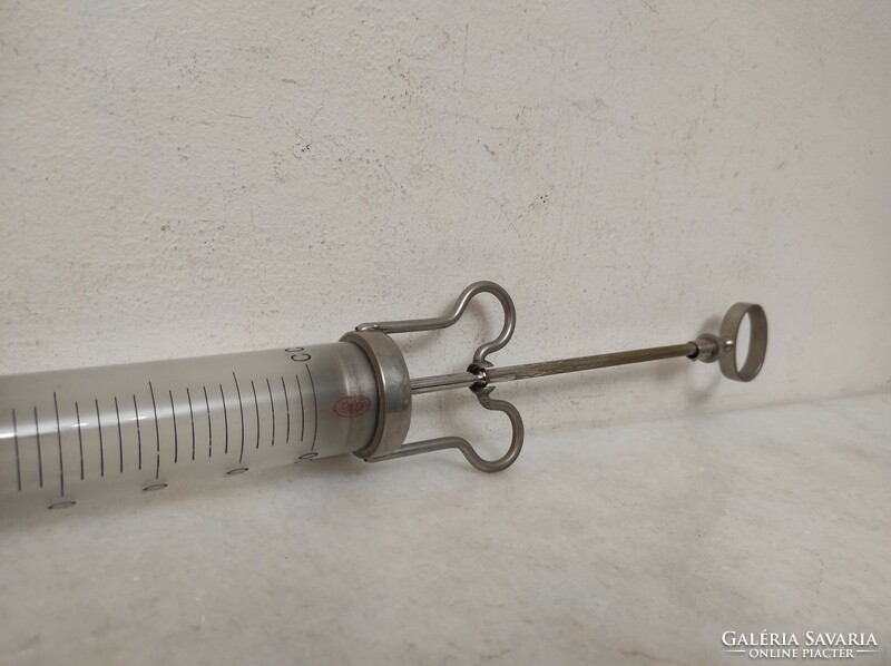 Antique Medical Hospital Device Large Syringe Glass Without Box 711 6925
