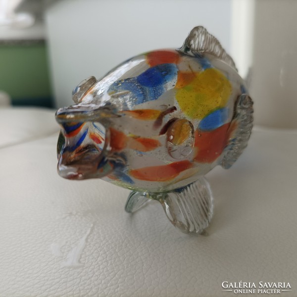 Glass fish from Murano.