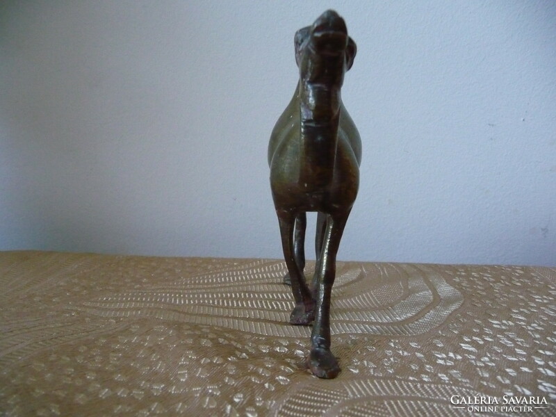 Bronze camel statue