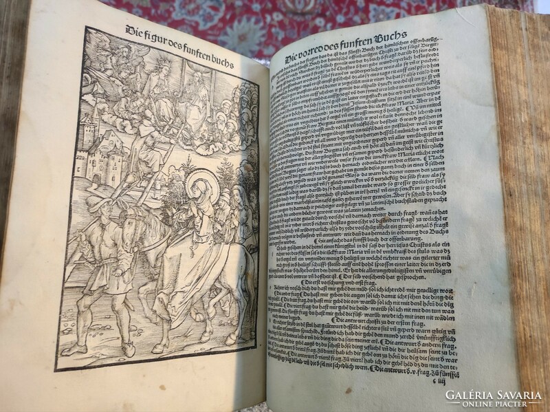 Szt. Brigitta-Dürer fametszeteivel- mennyei kinyilatkoztatásának könyve. Nürnberg.A.Koberger,1502.