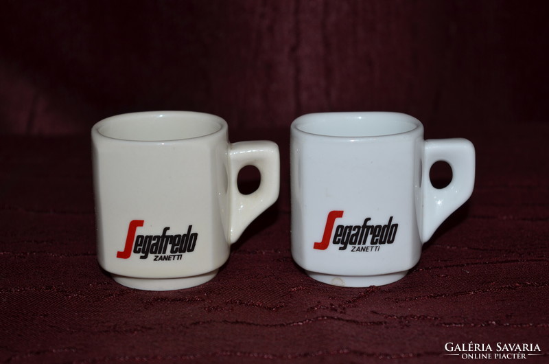 2 segafredo coffee cups ( pcs 0041 )