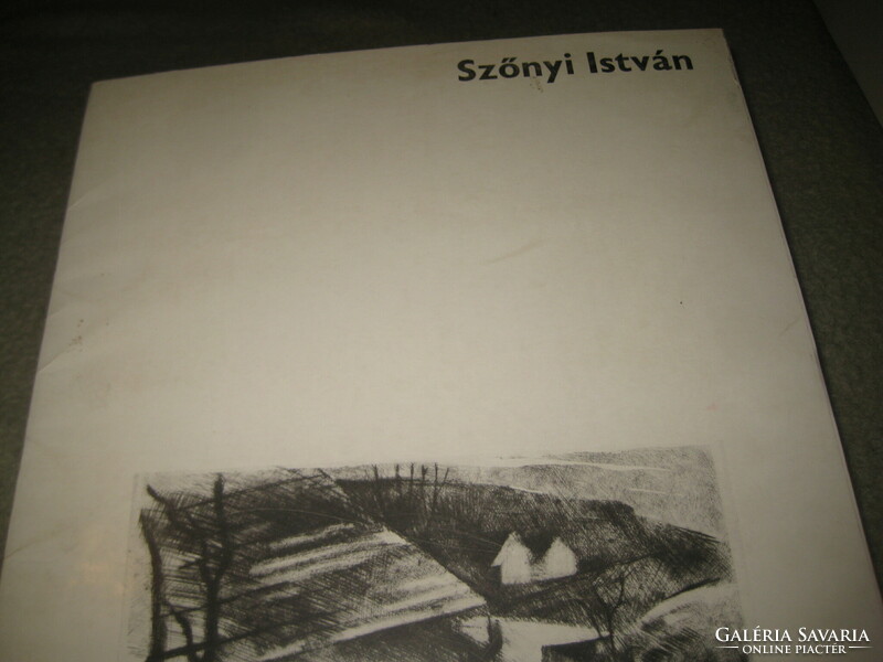 Szőnyi István mappa 1978 .  12 db , offszet nyomattal