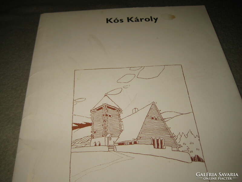 Károly Kós folder 1979 corvina, with 12 offset printing etchings