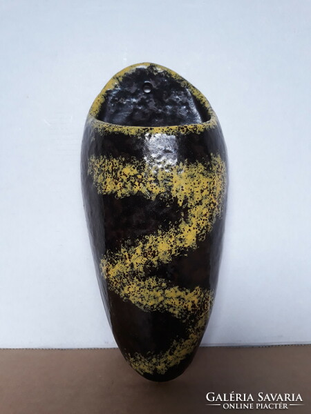 Retro Kornfeld jános zsűrízett iparművészeti kerámia fali váza