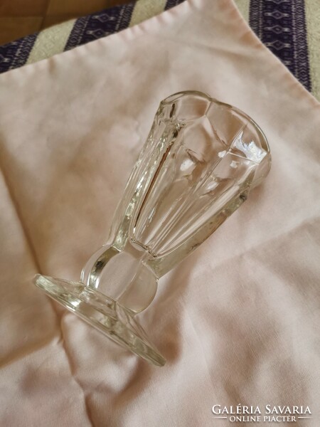 Bieder antique glass small vase 11 cm high