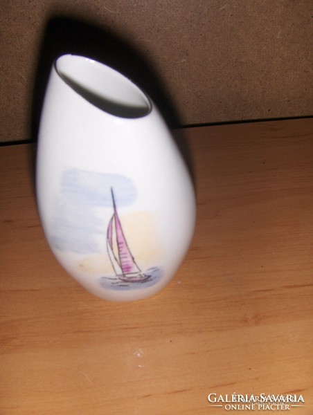 Aquincum porcelain vase with a memorial to Lake Balaton (20 / d)
