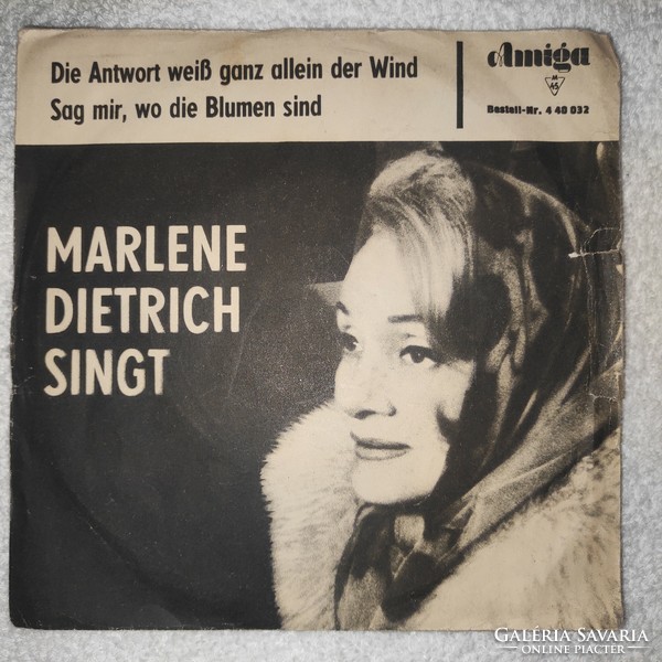 Marlene dietrich singt vinyl record, lp rarity!