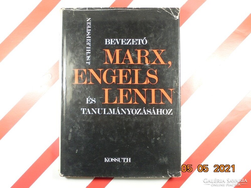 Josef Schleifstein: An Introduction to the Study of Marx, Engels, and Lenin