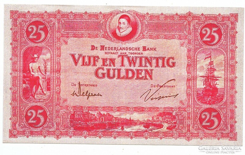Hollandia 25 Holland gulden 1923 REPLIKA