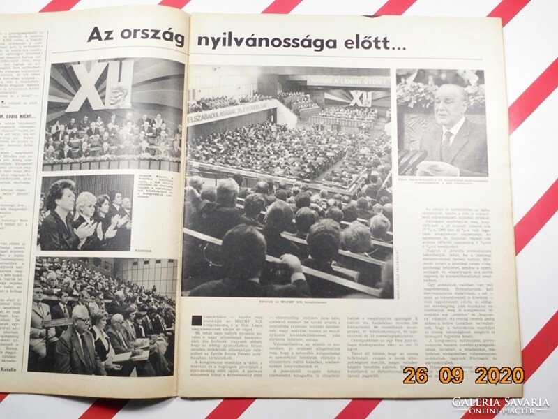 Régi retro újság - Nők lapja - 1980. március 29. - Születésnapra ajándék