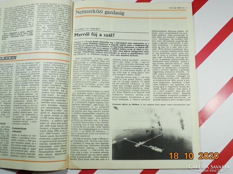 Hvg newspaper - April 16, 1983 - As a birthday present