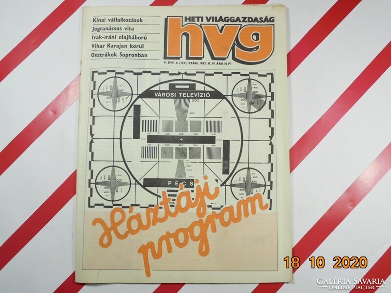 Hvg newspaper - February 19, 1983 - As a birthday present