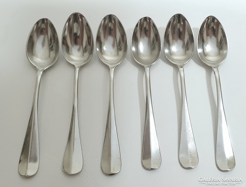 Silver-plated Berndorf tea spoons (6 pcs.)