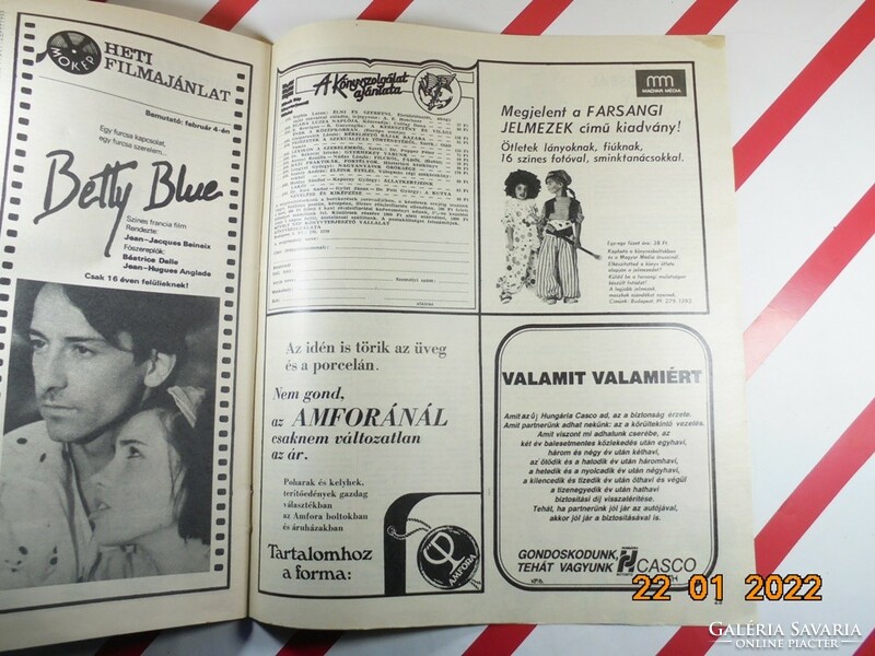 Old retro newspaper - women's magazine - January 30, 1988 - Birthday present