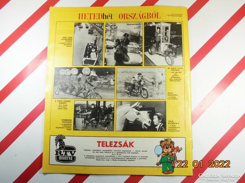 Régi retro újság - Nők lapja - 1988. február 6. - Születésnapra ajándék