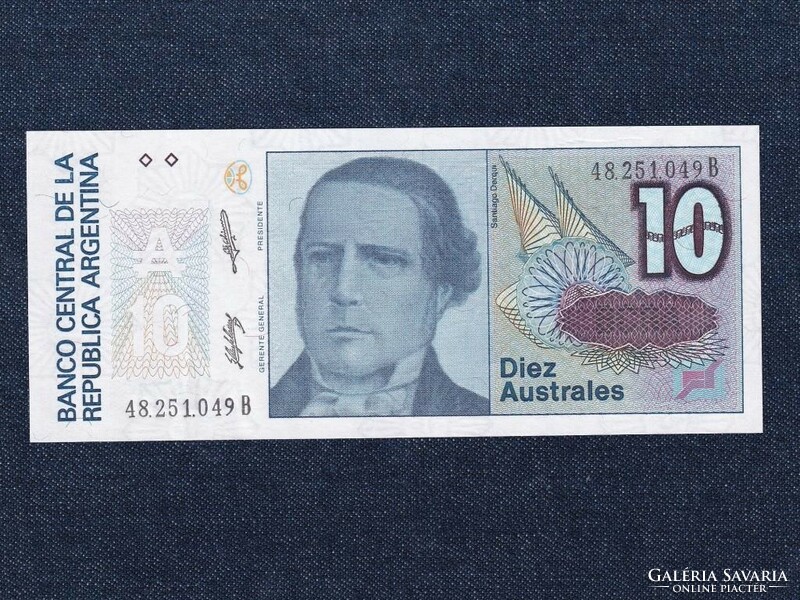 Argentína 10 austral bankjegy 1987 (id73796)