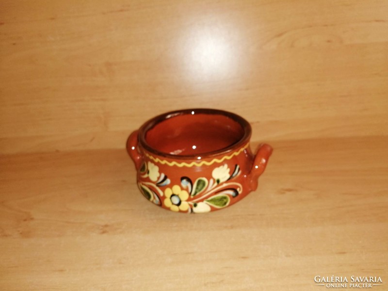 Hmv ceramic bowl with handle (5/d)