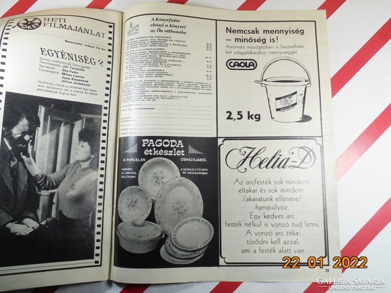 Régi retro újság - Nők lapja - 1986. május 10. - Születésnapra ajándék