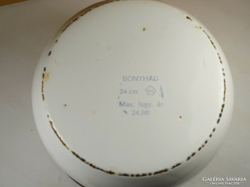 Old retro enameled potty - bedside pot made by Bonhád