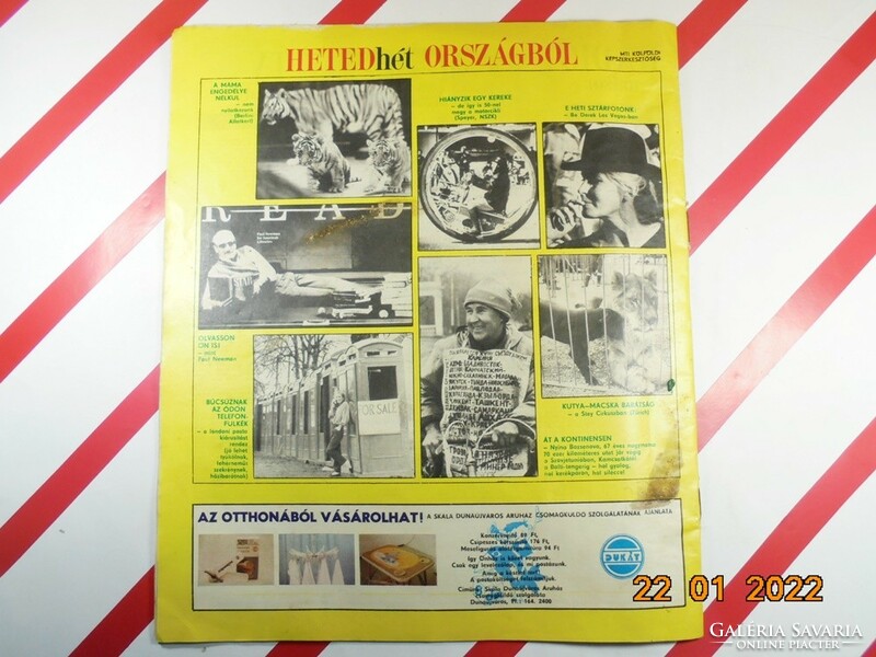 Régi retro újság - Nők lapja - 1987. május 2. - Születésnapra ajándék