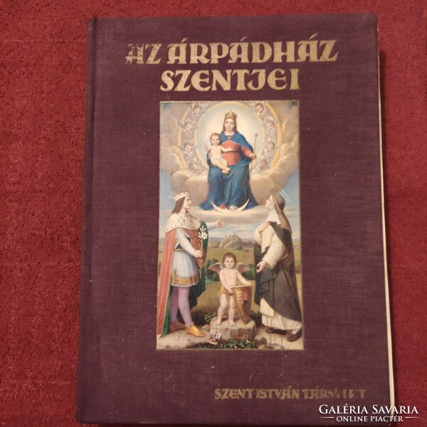 Saints of the Árpád House. 1930 edition - canvas