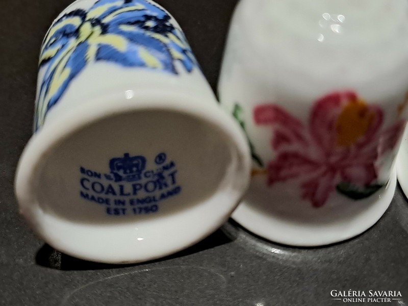 Coalport made in England angol porcelán gyűszű Mother