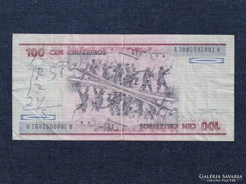 Brazília 100 cruzeiro bankjegy 1981 (id73765)